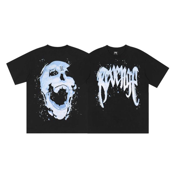 men's t-shirts revenge tshirt streetwear heaven painting skeleton skull flame hip hop oversized chief keef t shirt men vintage rap tees, White;black
men's t-shirts revenge tshirt streetwear heaven painting skeleton skull flame hip hop oversized chief keef t shirt men vintage rap tees, White;black
