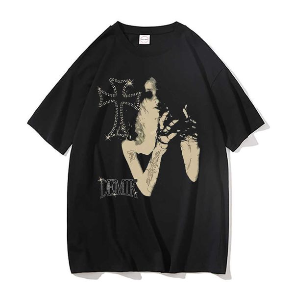 men's t-shirts spider web girl graphic print tshirt vintage oversize tshirt men women fashion hip hop tshirt woman cotton t shirt j230, White;black
men's t-shirts spider web girl graphic print tshirt vintage oversize tshirt men women fashion hip hop tshirt woman cotton t shirt j230, White;black