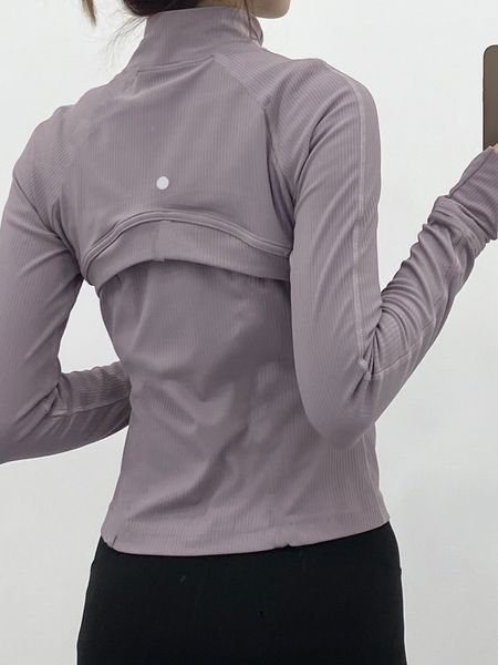 ll ribbed cropped jacket yoga clothes women coat waist length sweatshirts slim fit sports jackets with thumbholes
ll ribbed cropped jacket yoga clothes women coat waist length sweatshirts slim fit sports jackets with thumbholes