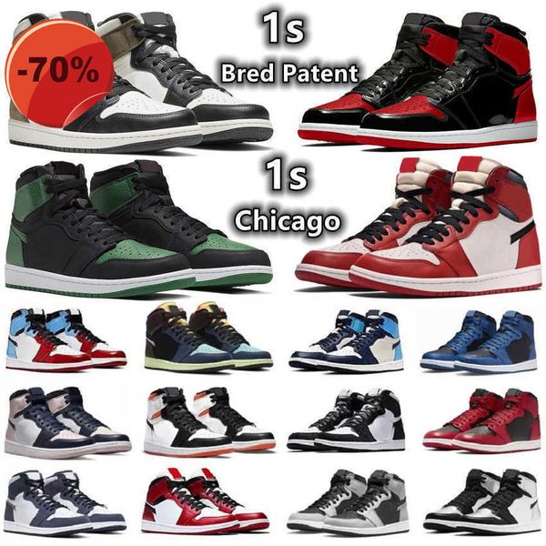 sandals mens 1 1s basketball shoes sneakers chicago reimagined bred patent dark mocha pine green rebellionaire grey fog fearless obsidian me, Black
sandals mens 1 1s basketball shoes sneakers chicago reimagined bred patent dark mocha pine green rebellionaire grey fog fearless obsidian me, Black
