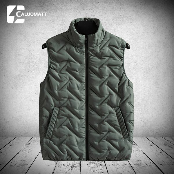 men's vests winter warm mens vest jacket sleeveless jackets male autumn casual stand collar waistcoat men solid vests outwear plus size, Black;white
men's vests winter warm mens vest jacket sleeveless jackets male autumn casual stand collar waistcoat men solid vests outwear plus size, Black;white