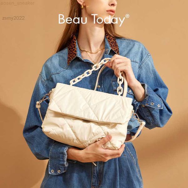 beautoday crossbody bag women cow leather feather down shoulder bag chain decor elegant female light padded bags handmade 61011
beautoday crossbody bag women cow leather feather down shoulder bag chain decor elegant female light padded bags handmade 61011