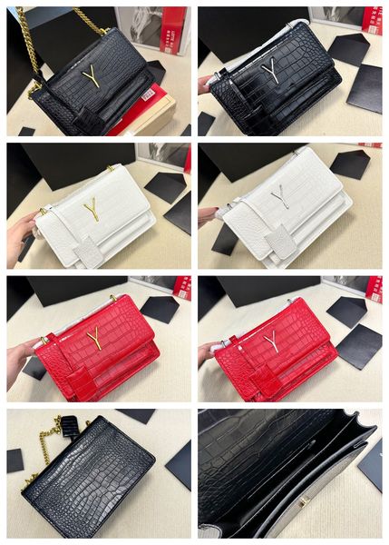 sunset flip crossbody bag women crocodile pattern genuine leather golden chain messenger shoulder bags interior compartment pocket fashion h
sunset flip crossbody bag women crocodile pattern genuine leather golden chain messenger shoulder bags interior compartment pocket fashion h