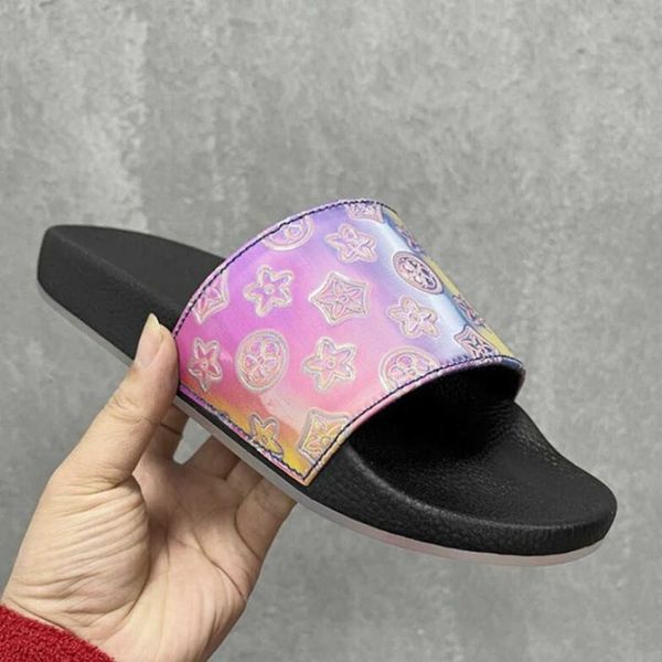 holographic sandal women men funny laser slippers round toe slip on slides vintage platform scuffs sport flip flops bath shower beach pool s, Black
holographic sandal women men funny laser slippers round toe slip on slides vintage platform scuffs sport flip flops bath shower beach pool s, Black