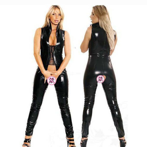 suit -xxl new leather dance dress women's ds fun one-piece motorcycle game uniform, Black;white
suit -xxl new leather dance dress women's ds fun one-piece motorcycle game uniform, Black;white