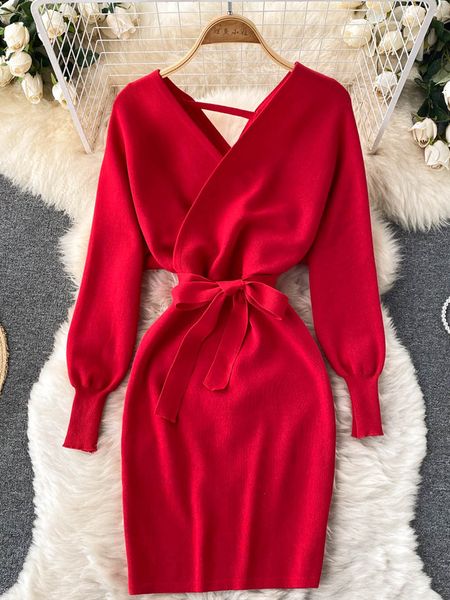 casual dresses yuoomuoo fashion y2k vestidos women autumn winter bodycon knitted sweater elegant office ladies 230217, Black;gray
casual dresses yuoomuoo fashion y2k vestidos women autumn winter bodycon knitted sweater elegant office ladies 230217, Black;gray