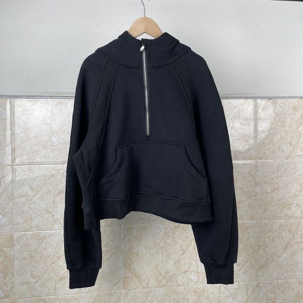 women's hoodies sweatshirts sweatshirt half zip scuba hoody outdoor gym clothes women workout fitness thick, Black
women's hoodies sweatshirts sweatshirt half zip scuba hoody outdoor gym clothes women workout fitness thick, Black
