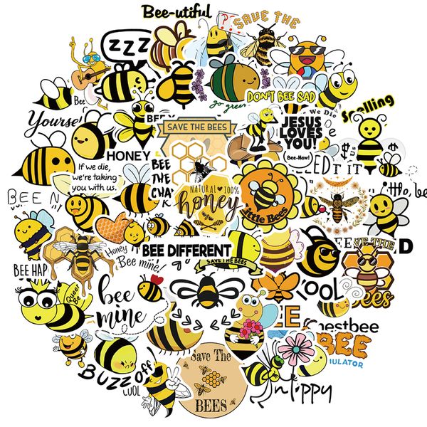 50pcs cute yellow bee stickers inspirational little animal graffiti kids toy skateboard car motorcycle bicycle sticker decals wholesale
50pcs cute yellow bee stickers inspirational little animal graffiti kids toy skateboard car motorcycle bicycle sticker decals wholesale