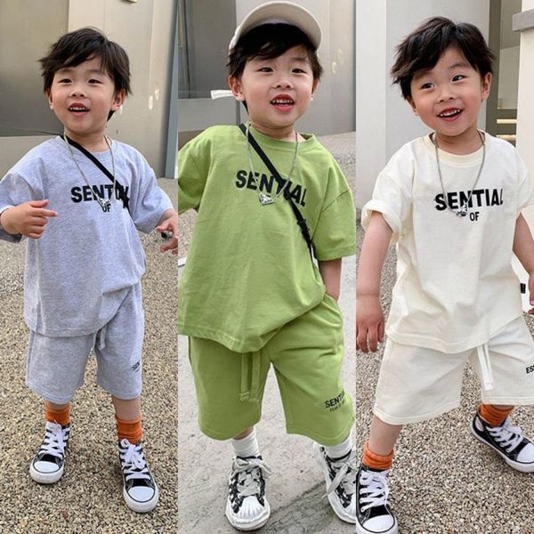 kids clothes sets essential designer t shirts suits ess boys girls casual short sleeve tracksuit toddlers youth tshirts pants shorts infants, White
kids clothes sets essential designer t shirts suits ess boys girls casual short sleeve tracksuit toddlers youth tshirts pants shorts infants, White