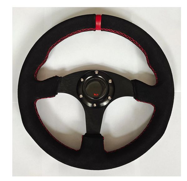 car steering whee 13inch 330mm racing drift sports flat steering wheel suede leather auto accessorie universal
car steering whee 13inch 330mm racing drift sports flat steering wheel suede leather auto accessorie universal
