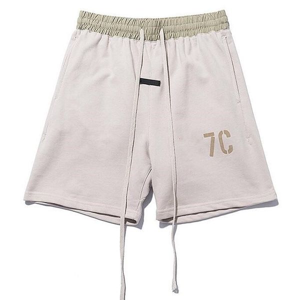 men's pants high street fg correct edition ess commodity 1977 flocking stamping 5-point shorts for men and women casual versatile 2 2zm, White;black
men's pants high street fg correct edition ess commodity 1977 flocking stamping 5-point shorts for men and women casual versatile 2 2zm, White;black
