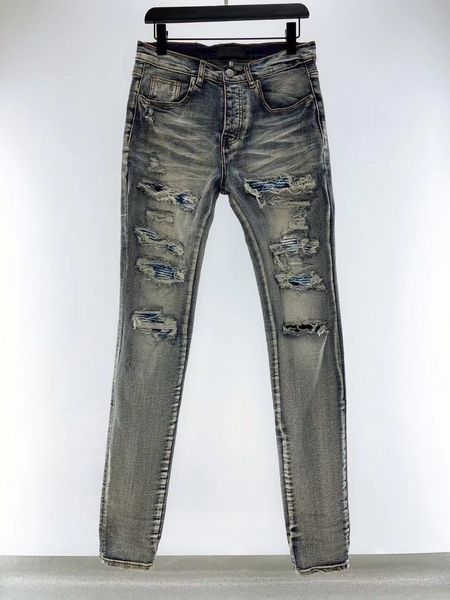 ripped jeans star mens jean designer man slim jeans casual zipper trousers for male stretch trouser cashew flower patch hip hop denim pants, Blue
ripped jeans star mens jean designer man slim jeans casual zipper trousers for male stretch trouser cashew flower patch hip hop denim pants, Blue