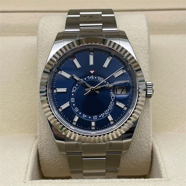 Men's watch pilot champagne round dial 42mm anti-scratch blue crystal screw-in stainless steel 904L folding buckle automatic mechanical watch Montre De Luxe, Waterproof
Men's watch pilot champagne round dial 42mm anti-scratch blue crystal screw-in stainless steel 904L folding buckle automatic mechanical watch Montre De Luxe, Waterproof