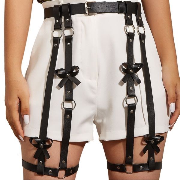 suspenders girl's waist belts punk pu leather body straps harness black color adjustable 230217, Black;white
suspenders girl's waist belts punk pu leather body straps harness black color adjustable 230217, Black;white
