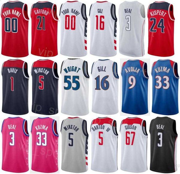 printed association basketball anthony gill jersey 16 kendrick nunn 20 quenton jackson 29 kyle kuzma 33 johnny davis 1 will barton 5 taj gib, Black;red
printed association basketball anthony gill jersey 16 kendrick nunn 20 quenton jackson 29 kyle kuzma 33 johnny davis 1 will barton 5 taj gib, Black;red