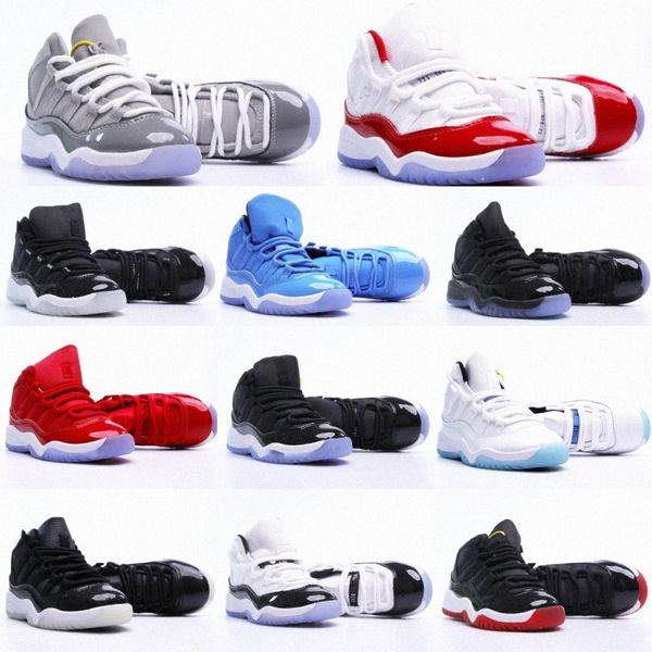 kids shoes 11s 11 cherry designer basketball sneakers toddlers black cool grey sport trainers baby kid shoe youth boys girls big space jam i
kids shoes 11s 11 cherry designer basketball sneakers toddlers black cool grey sport trainers baby kid shoe youth boys girls big space jam i