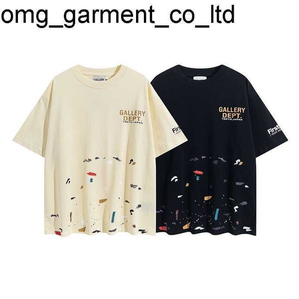 new designer trendy speckled short sleeve galery dept vintage washed loose crew neck fashion brand casual t-shirt, White;black
new designer trendy speckled short sleeve galery dept vintage washed loose crew neck fashion brand casual t-shirt, White;black