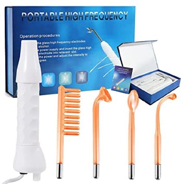 face massager 4 in1 high frequency electrode wand w neon electrotherapy glass tube acne spot remover home spa beauty therapy tool 230217
face massager 4 in1 high frequency electrode wand w neon electrotherapy glass tube acne spot remover home spa beauty therapy tool 230217