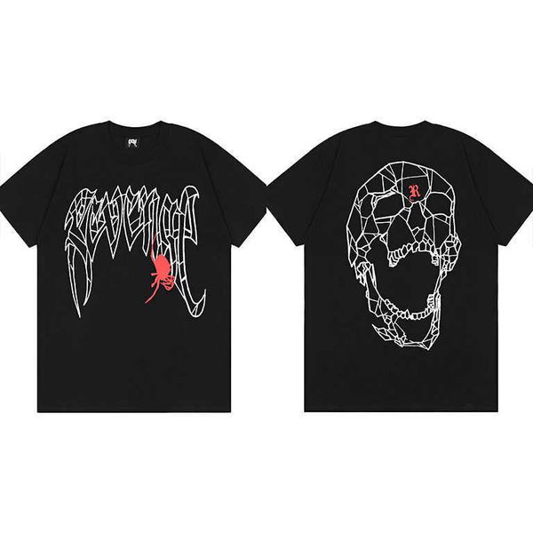men's t-shirts revenge tshirt streetwear heaven painting skeleton skull flame hip hop oversized chief keef t shirt men vintage rap tees, White;black
men's t-shirts revenge tshirt streetwear heaven painting skeleton skull flame hip hop oversized chief keef t shirt men vintage rap tees, White;black
