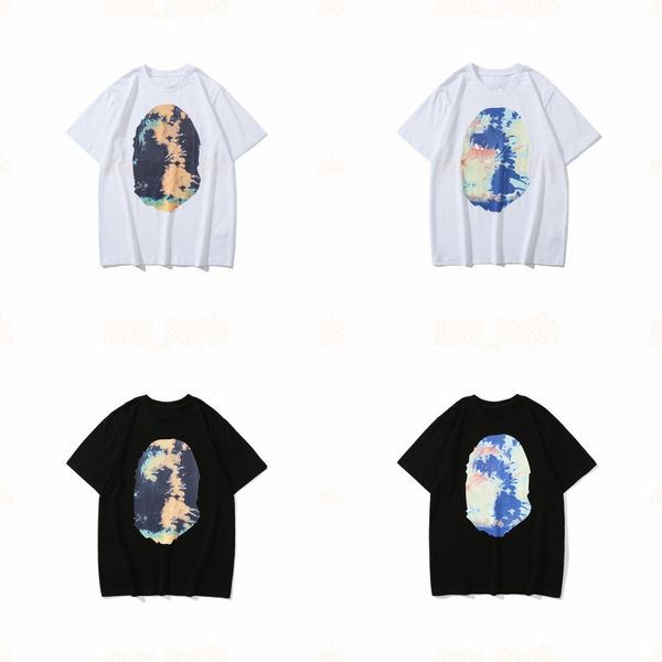 designer men womens trend t shirt mens fashion beach gradient print tees summer asian size m-3xl, White;black 
designer men womens trend t shirt mens fashion beach gradient print tees summer asian size m-3xl, White;black