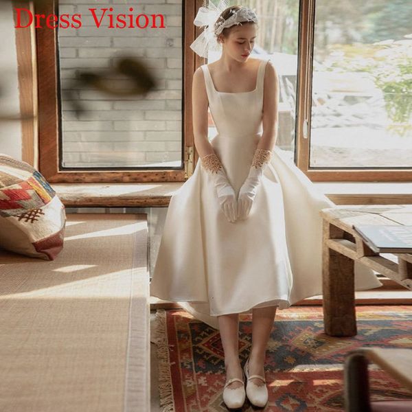 party dresses elegant satin wedding dress backless robe de marie bride to be gown vestido novia 230217, White;black
party dresses elegant satin wedding dress backless robe de marie bride to be gown vestido novia 230217, White;black