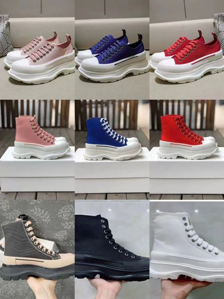 with box alexander''mqueen 2023 low high alexander tread slick boot shoes women men canvas shoe casual sneakers deck laceup rubber, Black
with box alexander''mqueen 2023 low high alexander tread slick boot shoes women men canvas shoe casual sneakers deck laceup rubber, Black