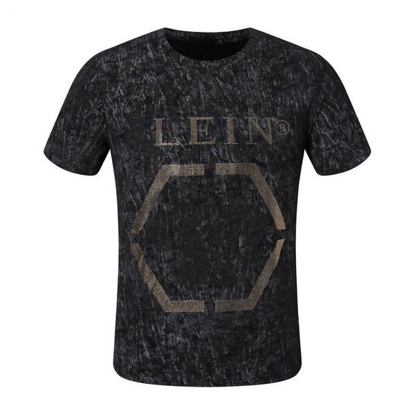 phillip plain men's t-shirts designer pp skull diamond t shirt short sleeve dollar brown bear brand o-neck skulls tshirt streetwear 208, White;black
phillip plain men's t-shirts designer pp skull diamond t shirt short sleeve dollar brown bear brand o-neck skulls tshirt streetwear 208, White;black