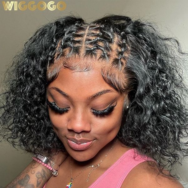 curl bob wig lace front human hair wigs pixie full hd lace frontal wig transparent short afro curly hair wigs water wave braided wig 150%den, Black;brown
curl bob wig lace front human hair wigs pixie full hd lace frontal wig transparent short afro curly hair wigs water wave braided wig 150%den, Black;brown