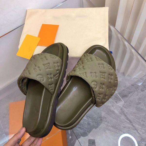 2023 luxury designer slide slippers summer sandals men beach indoor flat flip flops leather lady women fashion classic shoes ladies size 35-, Black
2023 luxury designer slide slippers summer sandals men beach indoor flat flip flops leather lady women fashion classic shoes ladies size 35-, Black