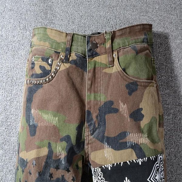 new arriva style fashion mens designer jeans camouflage skinny jeans pants leopard patchwork designer pants hip hop mens jeans us 351v, Blue
new arriva style fashion mens designer jeans camouflage skinny jeans pants leopard patchwork designer pants hip hop mens jeans us 351v, Blue