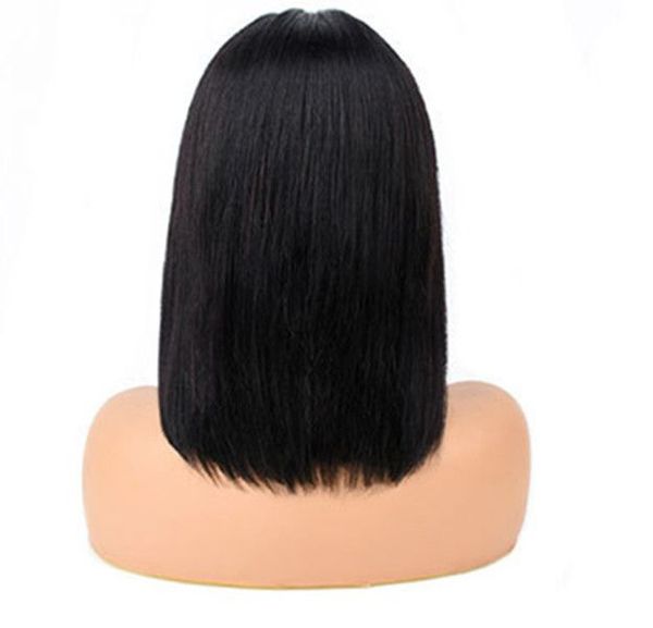 bob wigs for women natural straight human hair wigs with front lace full hand made, Black;brown
bob wigs for women natural straight human hair wigs with front lace full hand made, Black;brown