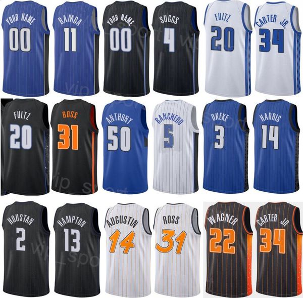 printed city statement basketball caleb houstan jersey 2 moritz wagner 21 cole anthony 50 r.j hampton 13 chuma okeke 3 bol bol 10 for sport, Black;red
printed city statement basketball caleb houstan jersey 2 moritz wagner 21 cole anthony 50 r.j hampton 13 chuma okeke 3 bol bol 10 for sport, Black;red