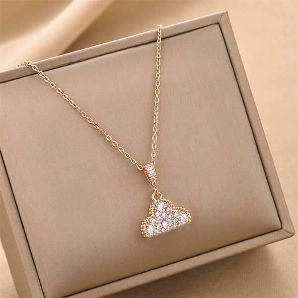 leaf four clover necklace womens designer jewelry chains love tennis clovers luxury diamond flower necklaces 18k gold plated crystal chain w, Silver
leaf four clover necklace womens designer jewelry chains love tennis clovers luxury diamond flower necklaces 18k gold plated crystal chain w, Silver