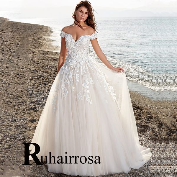 party dresses ruhair fancy off the shoulder wedding button floor lebgth for women appliques lace robe de marie formal brides gown 230217, White;black
party dresses ruhair fancy off the shoulder wedding button floor lebgth for women appliques lace robe de marie formal brides gown 230217, White;black