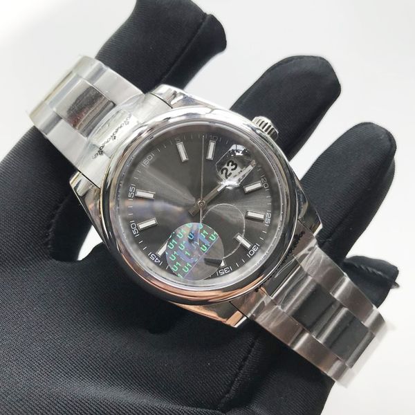 mens watch luxury watches grey dial automatic 36mm&41mm sweeping movement watches stainless steel bracelet date aaa watches just luminous wr, Slivery;brown
mens watch luxury watches grey dial automatic 36mm&41mm sweeping movement watches stainless steel bracelet date aaa watches just luminous wr, Slivery;brown