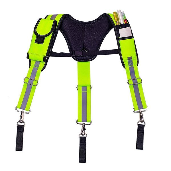 suspenders fluorescent green reflective straps reducing weight men's braces belt heavy duty work tool suspender hang pouch 230217, Black;white
suspenders fluorescent green reflective straps reducing weight men's braces belt heavy duty work tool suspender hang pouch 230217, Black;white