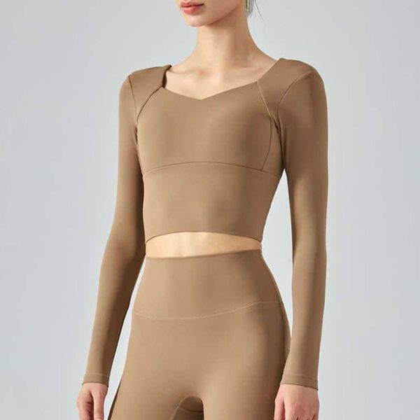 lulus active sets spring autumn women's yoga t shirts diamond neckline fitness tights underwear bra elastic leisure belt bras long slee, Gray
lulus active sets spring autumn women's yoga t shirts diamond neckline fitness tights underwear bra elastic leisure belt bras long slee, Gray