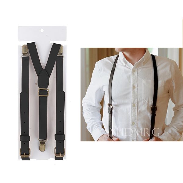 suspenders british style 3 clips mens vintage adjustable cowhide cowboy genuine leather suspender bronze strap pant braces 230217, Black;white
suspenders british style 3 clips mens vintage adjustable cowhide cowboy genuine leather suspender bronze strap pant braces 230217, Black;white