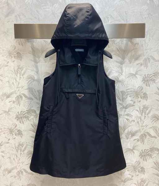 women's dress designer skirts nylon hooded semi-zip dress summer sleeveless doll a-line version girl party casual skirt size s-l, Black;gray
women's dress designer skirts nylon hooded semi-zip dress summer sleeveless doll a-line version girl party casual skirt size s-l, Black;gray