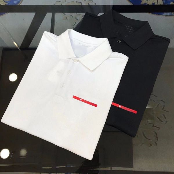 designer men polo shirt luxury fashion summer business clothing short sleeve collar details casual tee m-xxl, White;black
designer men polo shirt luxury fashion summer business clothing short sleeve collar details casual tee m-xxl, White;black