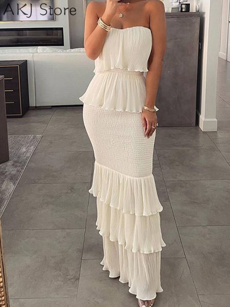 casual dresses women fashion bandeau shirred ruffle hem layered dress 230217, Black;gray
casual dresses women fashion bandeau shirred ruffle hem layered dress 230217, Black;gray