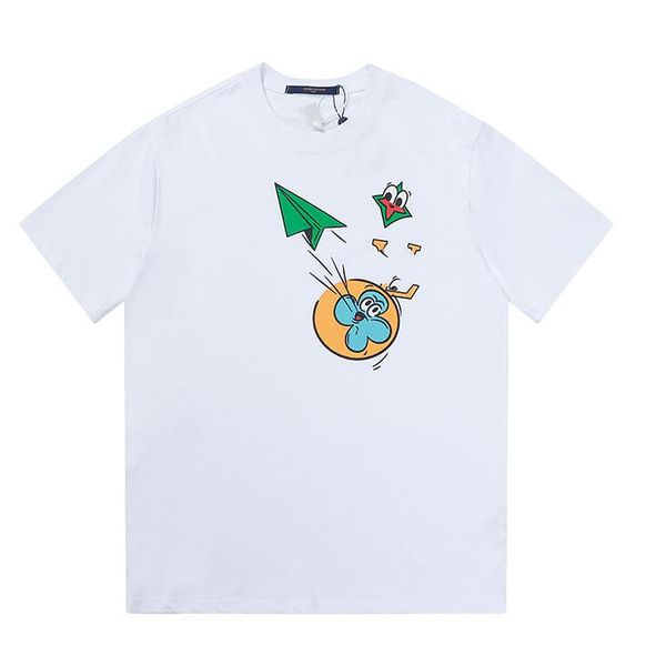 cartoon print classical white designer t shirt summer white short sleeve men women tshirt tee mens clothes, White;black
cartoon print classical white designer t shirt summer white short sleeve men women tshirt tee mens clothes, White;black