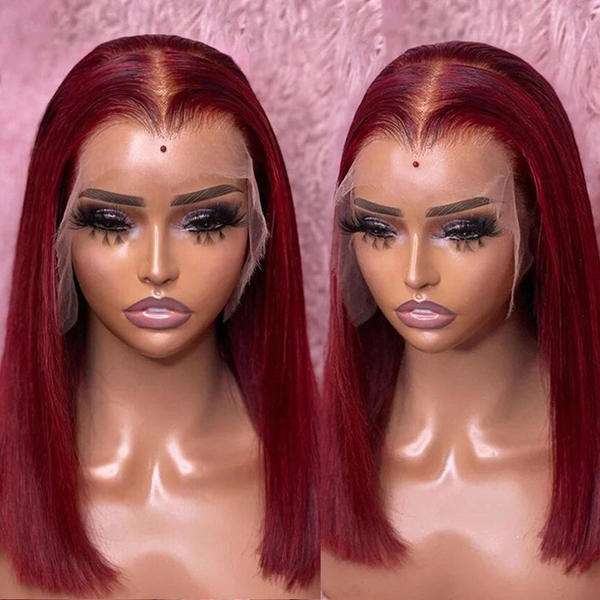 burgundy hd transparent lace front human hair wigs 99j red straight lace front wig for women pre plucked highlight wig, Black
burgundy hd transparent lace front human hair wigs 99j red straight lace front wig for women pre plucked highlight wig, Black
