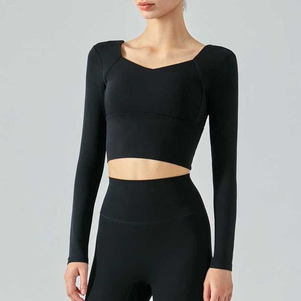 lulus active sets spring autumn women's yoga t shirts diamond neckline fitness tights underwear bra elastic leisure belt bras long slee, Gray
lulus active sets spring autumn women's yoga t shirts diamond neckline fitness tights underwear bra elastic leisure belt bras long slee, Gray