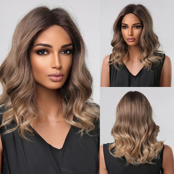 medium brown ombre wigs for women african american curly wig middle part synthetic hair natural color hair direct, Black
medium brown ombre wigs for women african american curly wig middle part synthetic hair natural color hair direct, Black