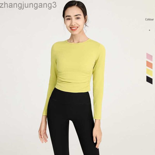 women's t shirt designer nude women's clothes fast drying elastic t-shirt running fitness sports clothes long sleeves lululemens, White
women's t shirt designer nude women's clothes fast drying elastic t-shirt running fitness sports clothes long sleeves lululemens, White