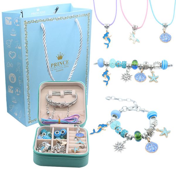 charm bracelets children bracelet making kit supplies beads creative diy handmade crystal jewelry kid pink gift box set 6 styles, Golden;silver
charm bracelets children bracelet making kit supplies beads creative diy handmade crystal jewelry kid pink gift box set 6 styles, Golden;silver