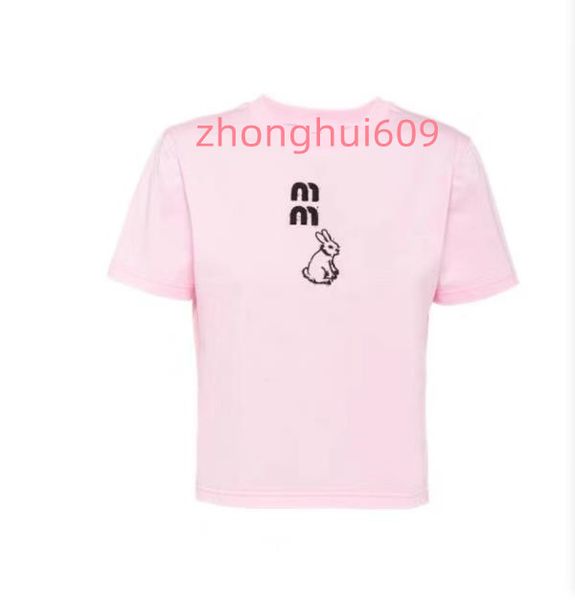 women's t-shirt cotton-blend tee rabbit embroidery shorts designer yoga suit o neck sleeve sports shorts lady solid elastic femme vinta, White
women's t-shirt cotton-blend tee rabbit embroidery shorts designer yoga suit o neck sleeve sports shorts lady solid elastic femme vinta, White