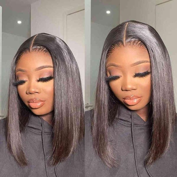 lace closure wig short bob brazilian natural pre plucked transparent 5x1 t part human hair s for women 220705, Black
lace closure wig short bob brazilian natural pre plucked transparent 5x1 t part human hair s for women 220705, Black