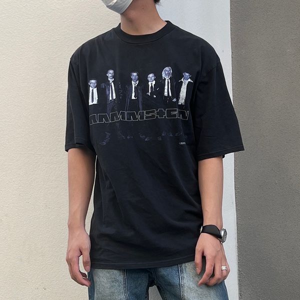 mens t-shirts band printed black casual short sleeves oversized t shirts cotton tee men women hip hop streetwear mg230042, White;black
mens t-shirts band printed black casual short sleeves oversized t shirts cotton tee men women hip hop streetwear mg230042, White;black